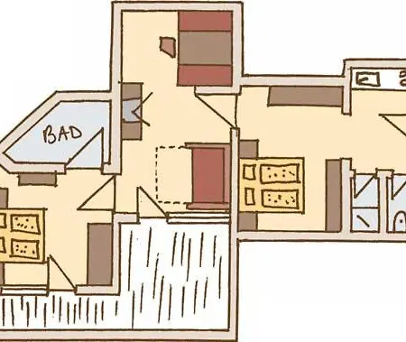 Lägenhet Appartementhaus Kostenzer *
